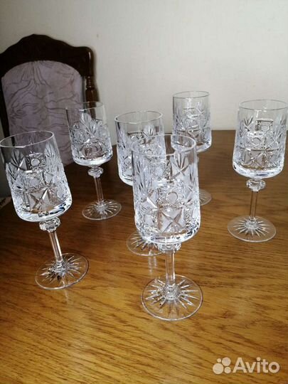 Хрустальные фужеры bogemia