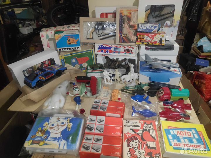 Игрушки СССР разные