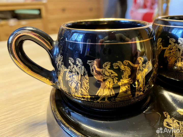 Винтажный кофейный сервиз