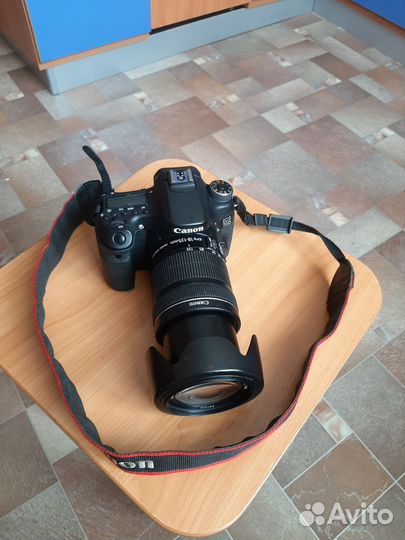 Фотоаппарат canon eos 70d c объективом efs18-135mm