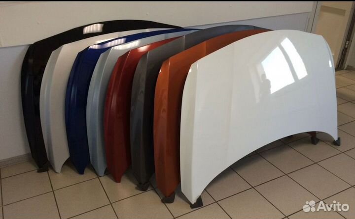 Капот на Hyundai Solaris 1 рестайлинг 2014-2037