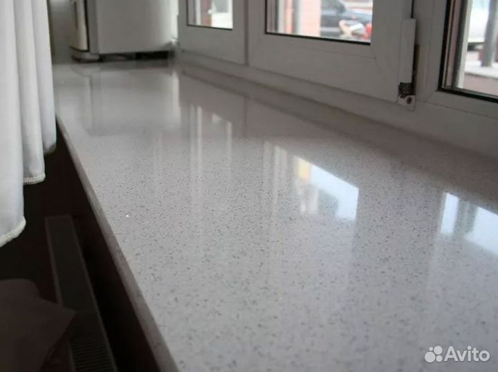 Подоконник из кварца