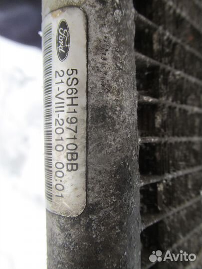 Радиатор кондиционера ford fusion fiesta