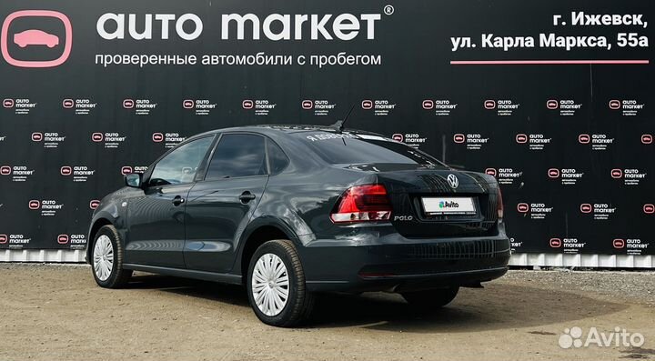 Volkswagen Polo 1.6 МТ, 2017, 50 796 км
