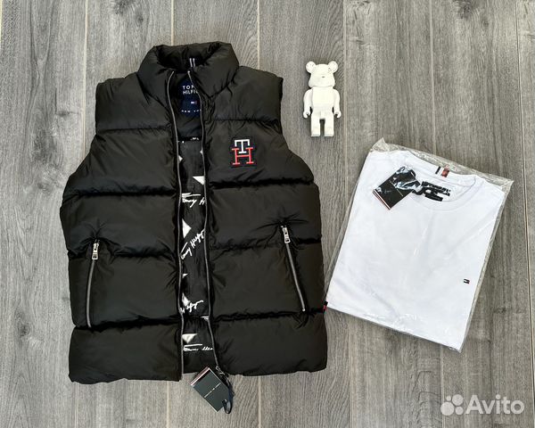 Мужская жилетка Tommy Hilfiger+футболка в подарок купить в Москве ...