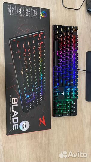 Механическая клавиатура zет gамing Вlаdе Каilh Rеd
