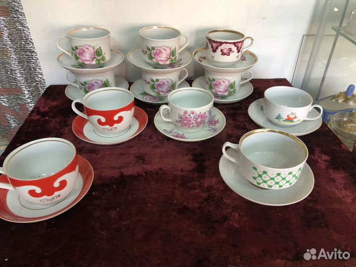 Чайные пары и кофейные пары СССР и другие