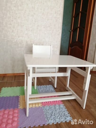 Детский стол и стул