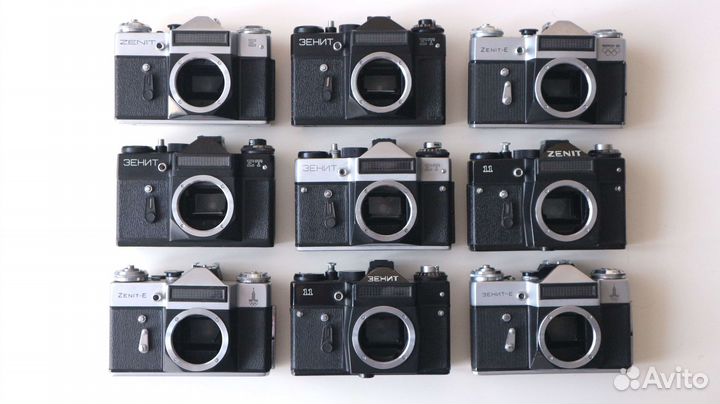 Фотоаппараты зенит отличные рабочие тушки