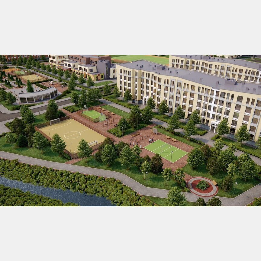 1-к. квартира, 38,9 м², 3/5 эт.