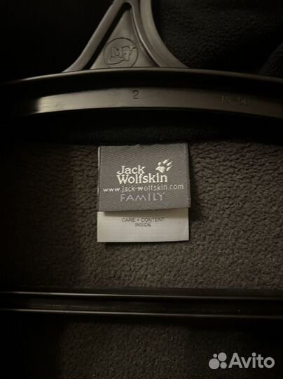 Флисовая кофта jack wolfskin