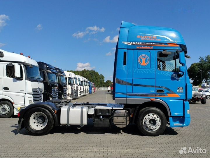 Тягач DAF XF105.460 E5 в разборе