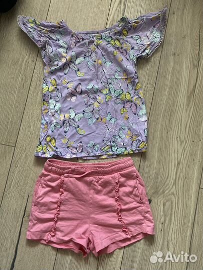 Вещи пакетом для девочки 128