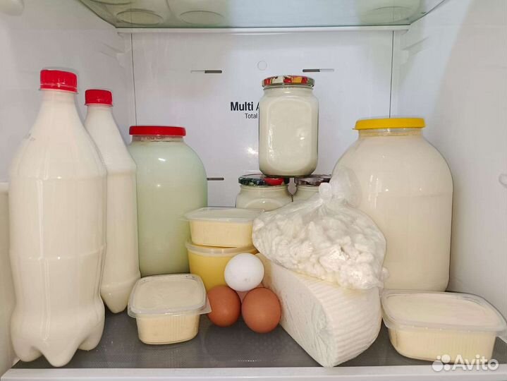 Молоко Домашний, Сыр, Масло, Творог