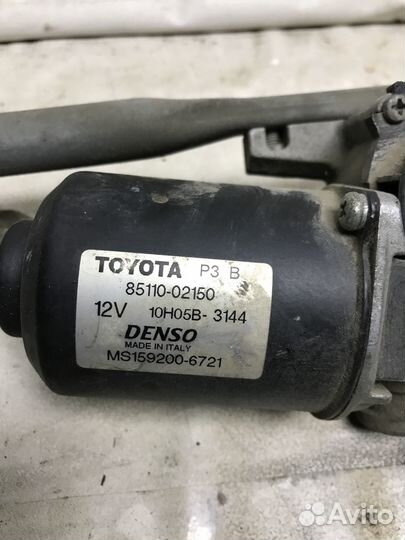 Трапеция стеклоочистителей Toyota Corolla E12 2001