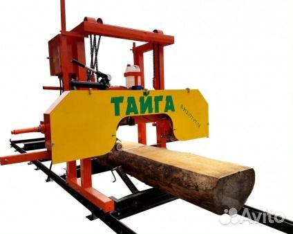 Ленточная пилорама 