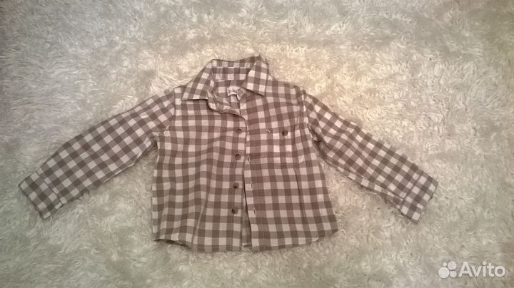 Рубашка для мальчика 86 размер