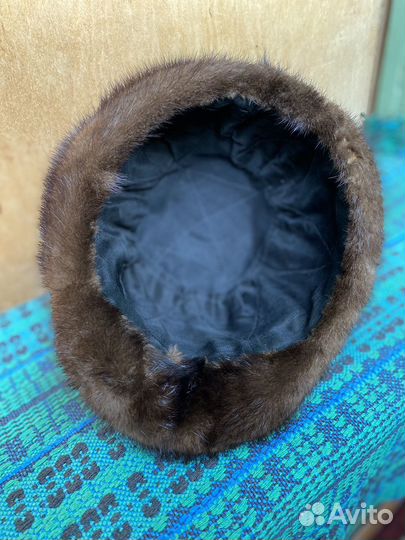 Шапка зимняя норковая мужская