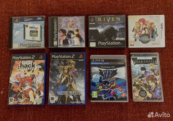 Игры ps1,ps2,ps3,psp,3ds