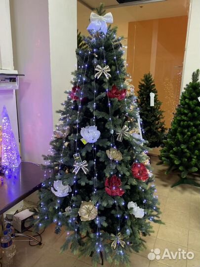 Ель искусственная, елки, сосны, литые и полулитые