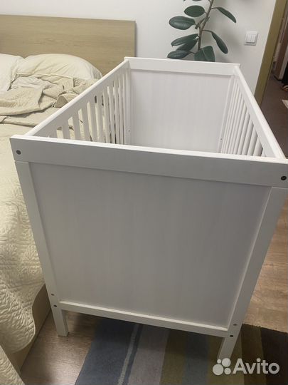 Детская кроватка IKEA с матрасом