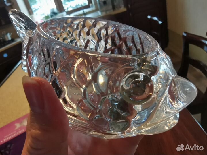 Икорница с ложкой «Рыбка»