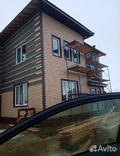 Отделка фасада. Монтаж сайдинга. Фасадные работы