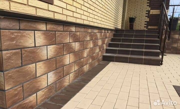 Отделка цоколя