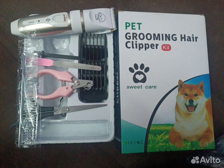 Машинка для стрижки кошек и собак