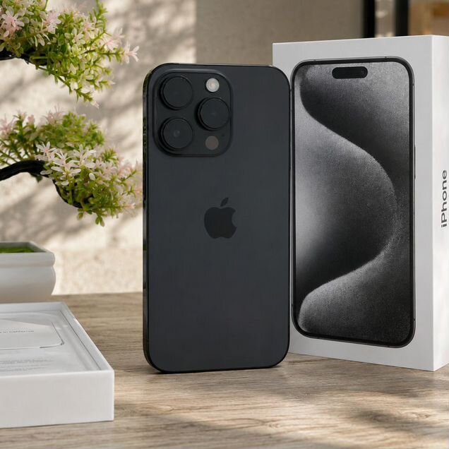 iPhone 15 Pro, 256 ГБ, SIM + eSIM