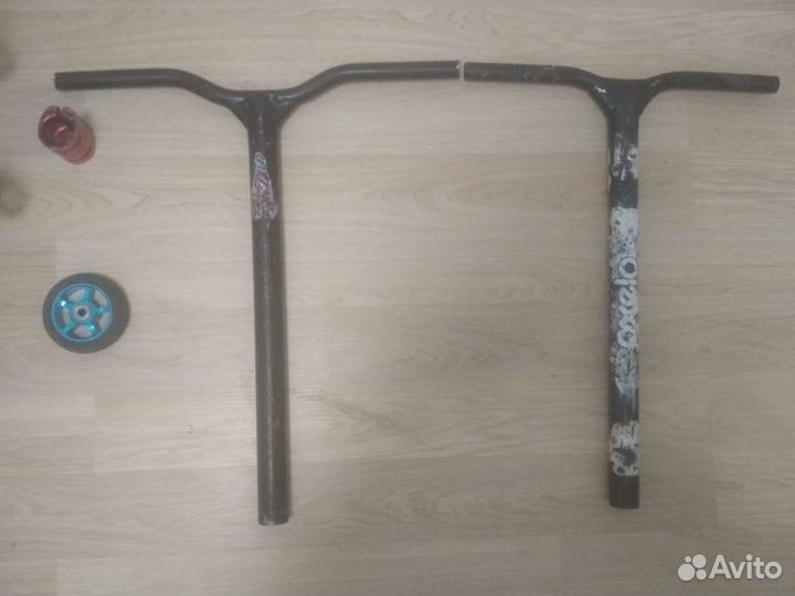 Детали от трюкового самоката oxelo