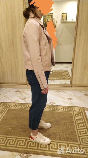 Куртка кожаная женская 46 размер