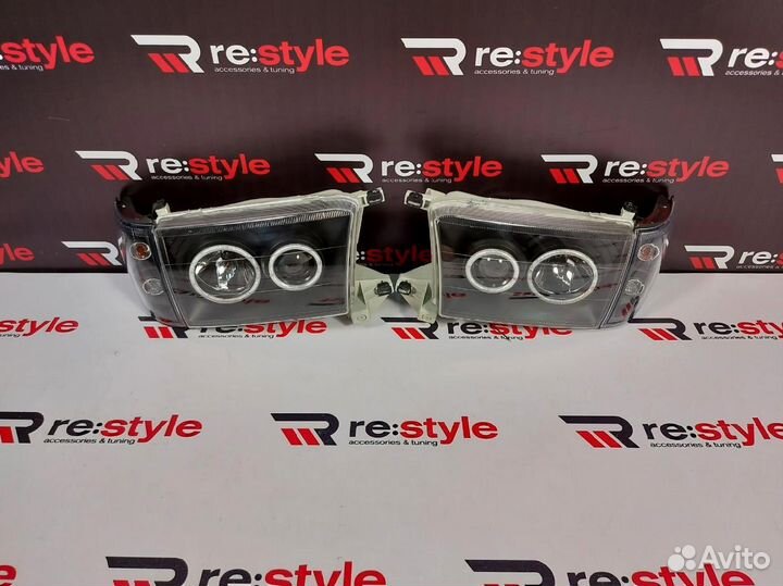 Фары Toyota Hilux Surf 185 LED Дымчатые O1949