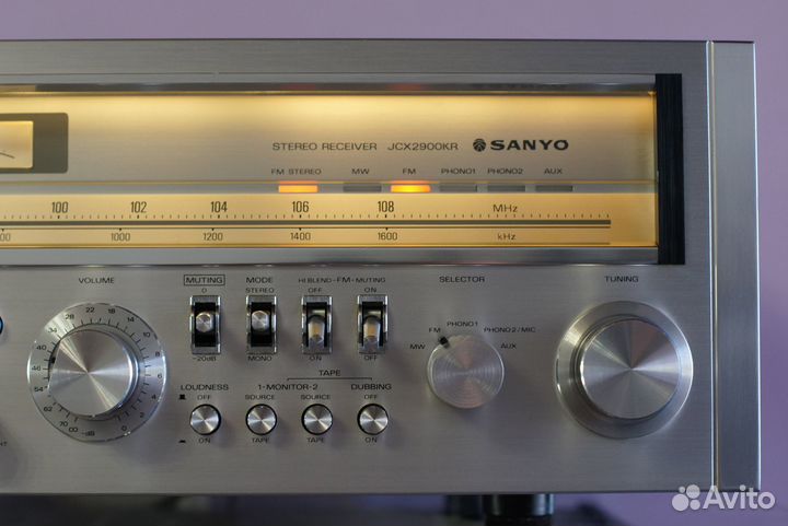 Монстр, винтажный ресивер Sanyo JCX-2900KR