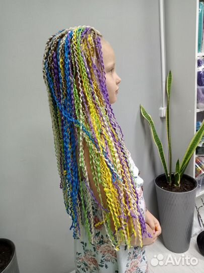 Афрохвост, афрокудри, де дреды, афрокосы