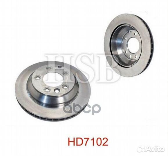 Диск тормозной задний porsche cayenne, VW touar