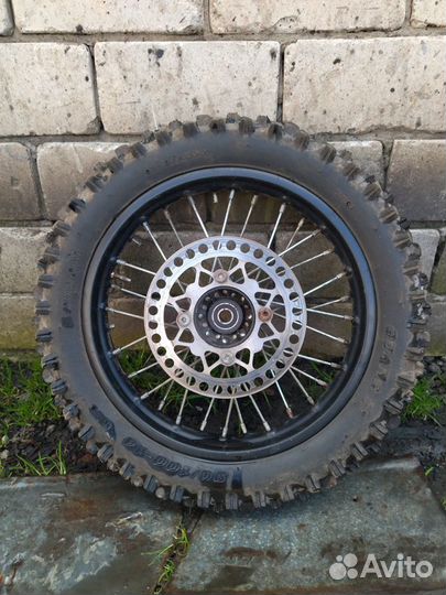 Заднее колесо 14 на питбайк
