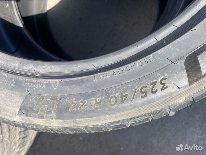 Michelin Pilot Sport 4 SUV 325/40 R22 и 285/45 R22