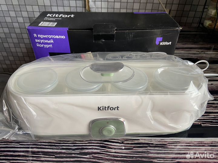 Йогуртница kitfort новая
