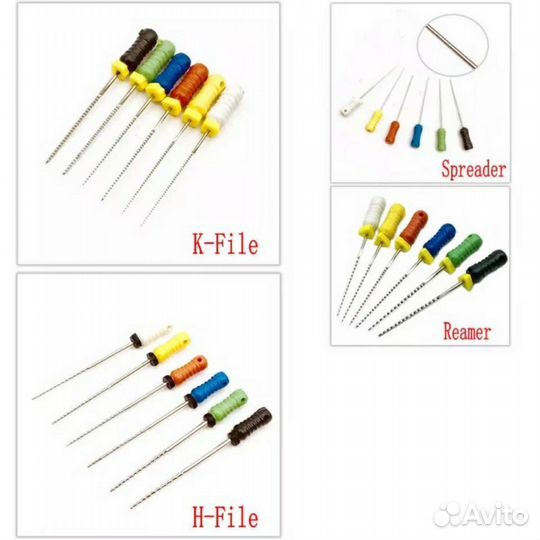 Набор инструментов эндодонтических