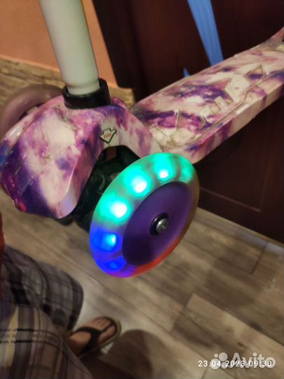 Самокат детский трехколесный бу