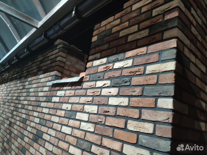 Кирпич / Ручной Формовки Цветовой Микс 1/2