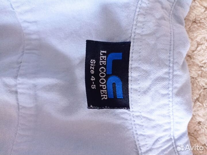 Детская рубашка с коротким рукавом для мальчиков