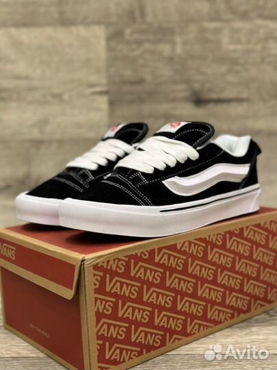 Кеды Vans Knu Skool Black White (36-45)