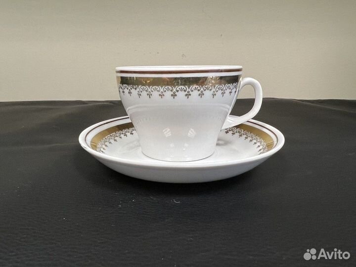 Кофейная пара с золотым отводом made in ussr