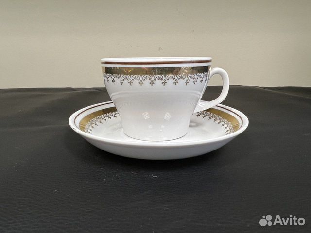 Кофейная пара с золотым отводом made in ussr