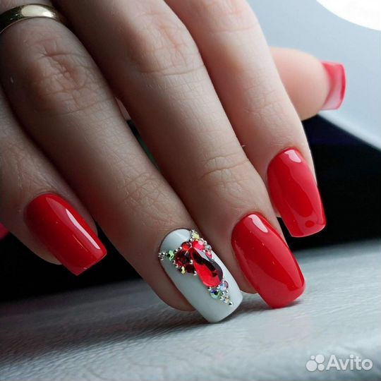 Маникюр с покрытием гель лак/Педикюр