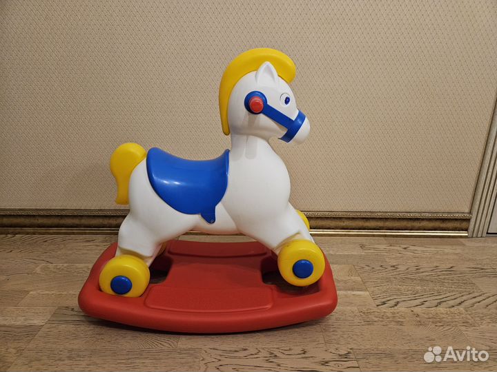 Детская лошадка качалка