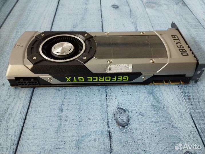 Видеокарта Nvidia GTX 980 4гб