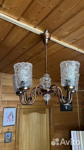 Люстра времен СССР